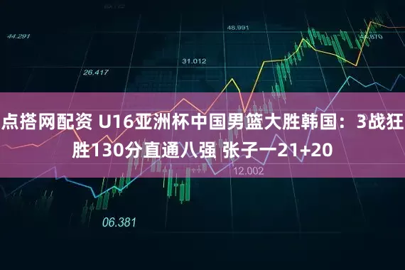 点搭网配资 U16亚洲杯中国男篮大胜韩国：3战狂胜130分直通八强 张子一21+20